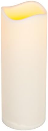 Everlasting Glow LED Candle With Timer 8 Tall X 3 Diameter