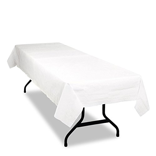 Tablemate Table Cover Set White 108x54