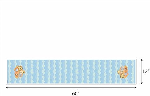 Big Dot of Happiness Noahs Ark Table Runner 12x60