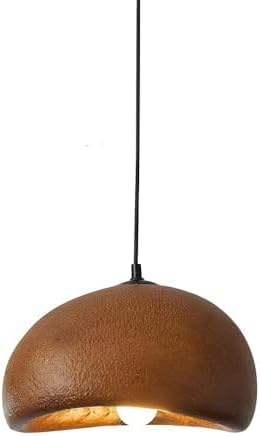 Japanese Style Wabi Sabi Resin Pendant Light