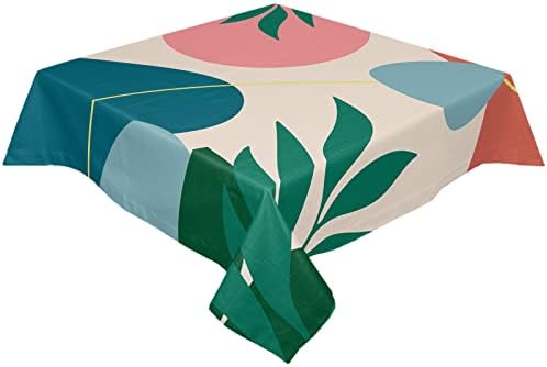 ZOE GARDEN Square Tablecloth Waterproof Stainproof