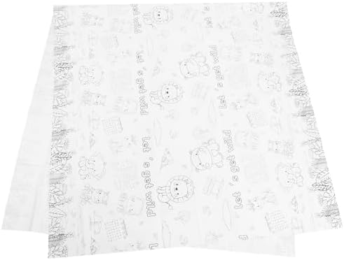 Zoo Theme Birthday Tablecloth for Kids and Adults
