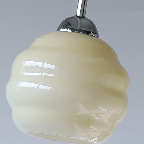BayDe Modern Adjustable Glass Chandelier Pendant Light