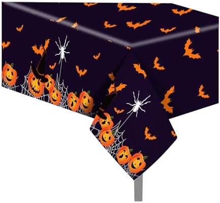 Lide Road 2pcs Halloween Tablecloth 1