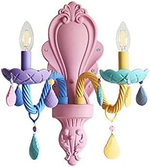 Crystal LED Chandelier for Bedroom Modern Indoor Lighting Wall Lamp