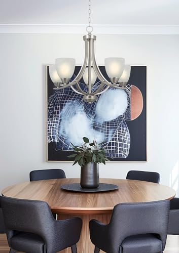 Kira Home Weston 24 In 5 Light Chandelier