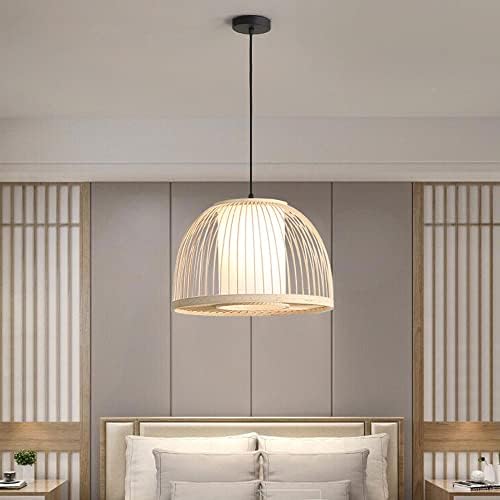 Bamboo Weave Chinese Style Chandelier Ceiling Light