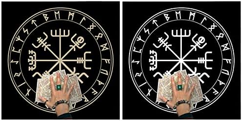 Flannel Tarot Reading Tablecloth Mat with Mysterious Design