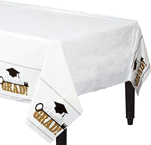 Key To Success Party Table Covers 54x84 3 Ct