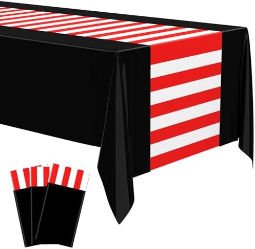 Oudain 3 Pcs Wizard Tablecloth Halloween Party Cover