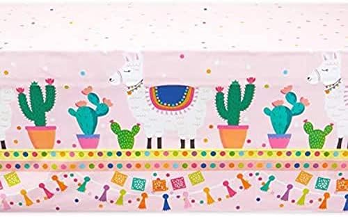 Sparkle and Bash Llama Tablecloth 3-Pack - 54 x 108 in