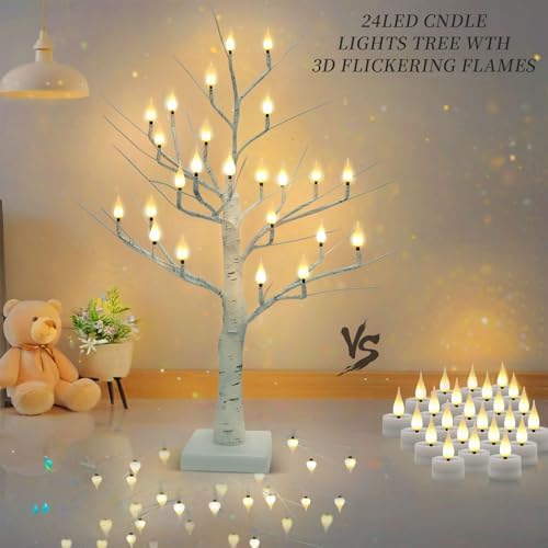 Unique 2ft Candle Light Tree for Indoor Decoration