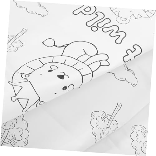Zoo Theme Birthday Tablecloth for Kids and Adults