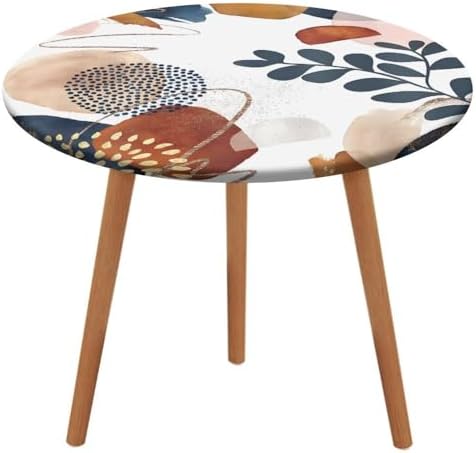 24 Round Tablecloth with Elastic Edge for Outdoor Use