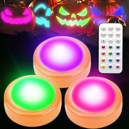 Sweetime Halloween Pumpkin RGB Remote Light