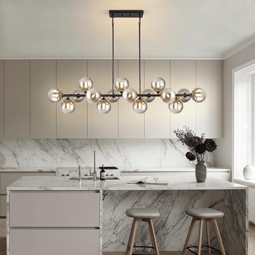 Modern 16-Light Farmhouse Chandelier for Kitchen Dining Room