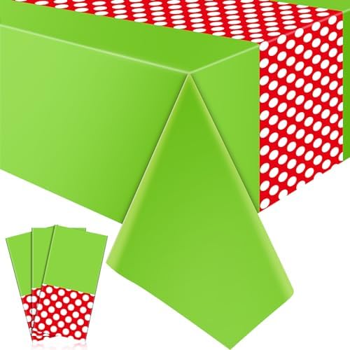 Irenare 3 Pcs Mouse Themed Tablecloths