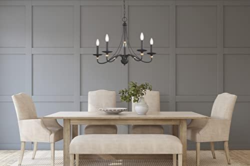 Minka Lavery 1045-677 5-Light Candle Chandelier