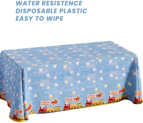 Creative Converting On The Go Plastic Table Cover 54x108 Inch