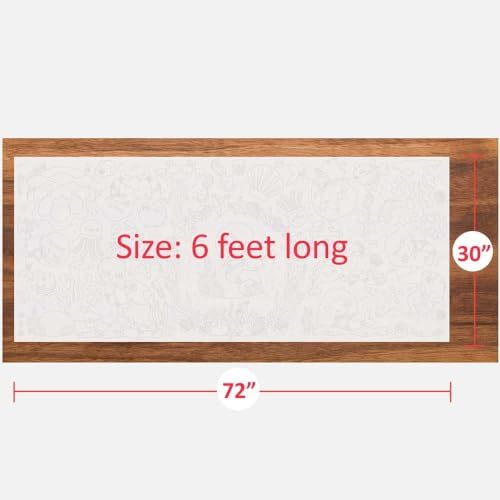 Customizable Happy Birthday Tablecloth for Kids - 30X72 Birthday Poster