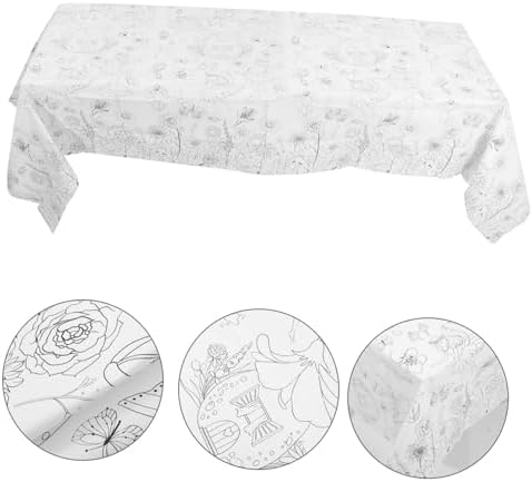 Fairy Theme Paper Tablecloth for Kids Birthday Parties