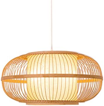 GERAGUR Simple Rattan Candle Lantern Hanging Light