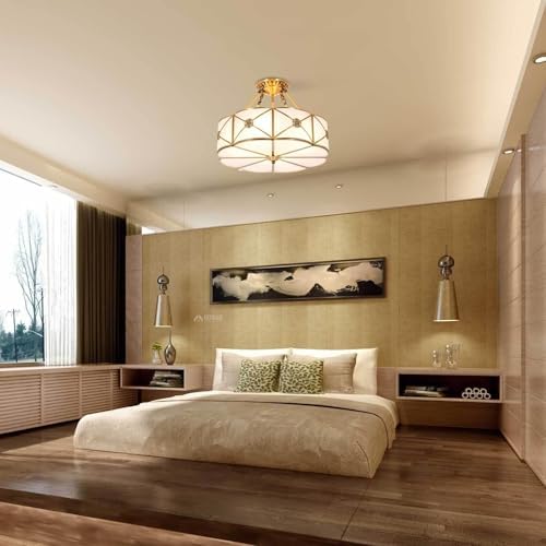 KISAD Wall Lighting Fixture Tiffany Ceiling Lamp Modern Decorative Light