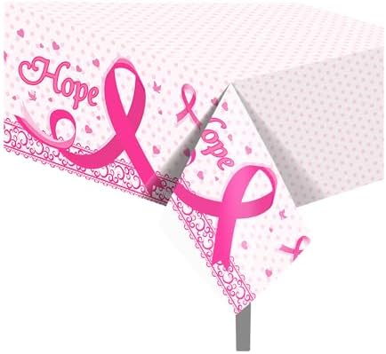 Lide Road Pink Ribbon Moon Tablecloths