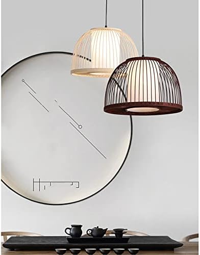 Bamboo Weave Chinese Style Chandelier Ceiling Light