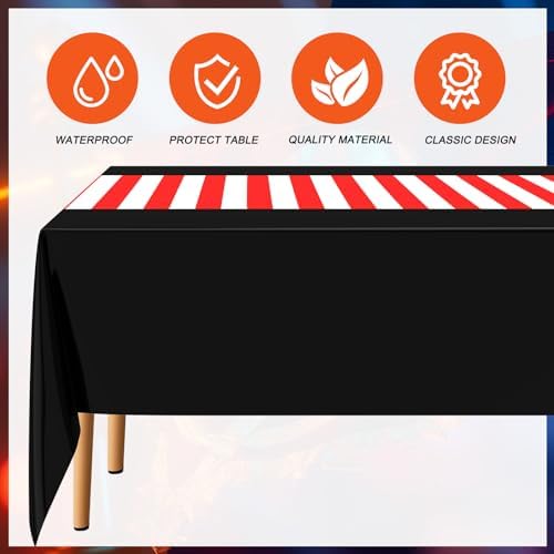 Oudain 3 Pcs Wizard Tablecloth Halloween Party Cover