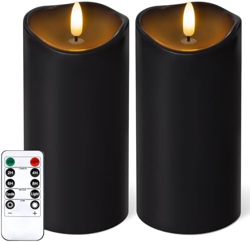 NURADA Flameless Candles with Remote Timer