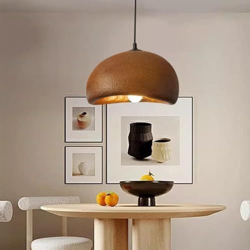 Japanese Style Wabi Sabi Resin Pendant Light