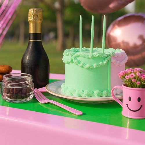 4Pcs 2in1 Witch Party Decorations Tablecloth