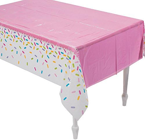 Fun Express Cupcake Party Tablecover for Birthday