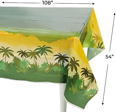 Fun Express Jungle Journey Tablecover - 1 Piece