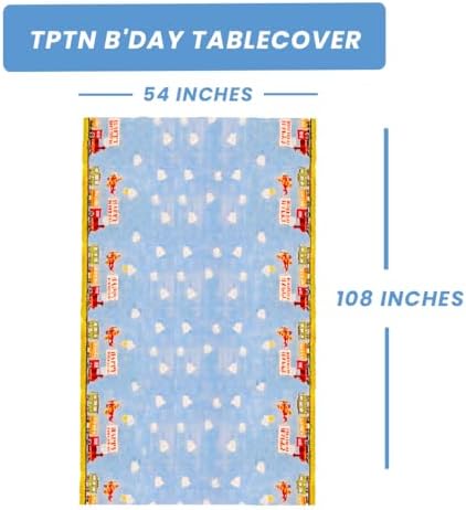 Creative Converting On The Go Plastic Table Cover 54x108 Inch