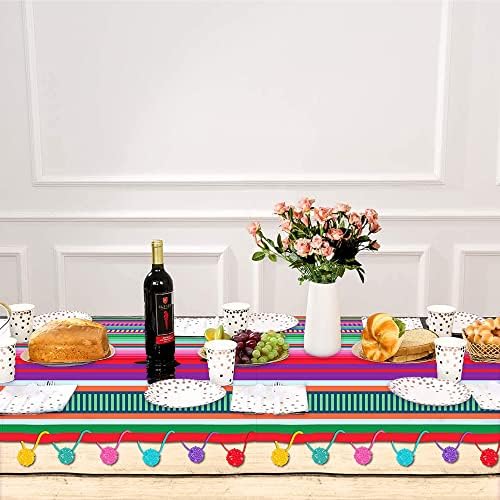 Vintage Mexican Tablecloth for Christmas Party