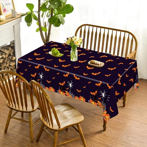 Lide Road 2pcs Halloween Tablecloth 1