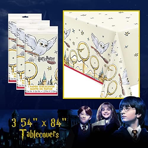 Unique Harry Potter 3 Count Tablecovers Party Supplies