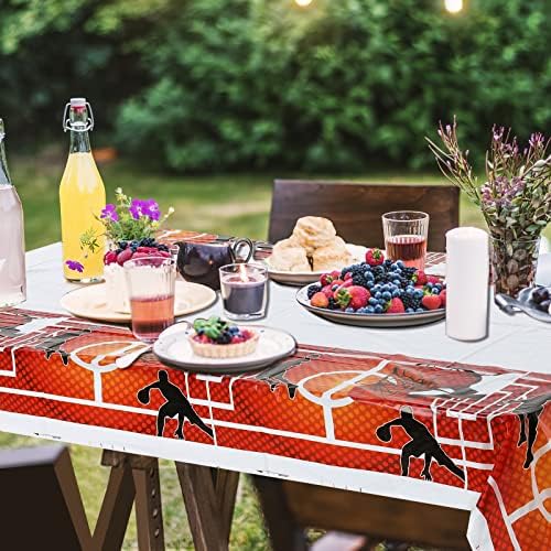 Thinp 2-Piece Basketball Table Cloths - 180x108cm