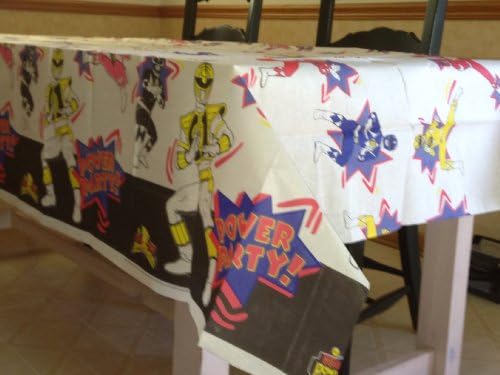 Mighty Morphin Power Rangers Party Table Cover 54x895