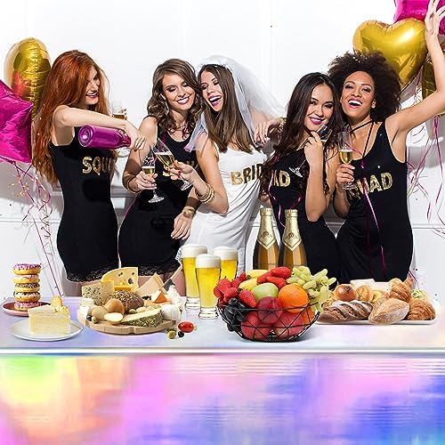 BOMSI Iridescent Laser Tablecloth for Parties