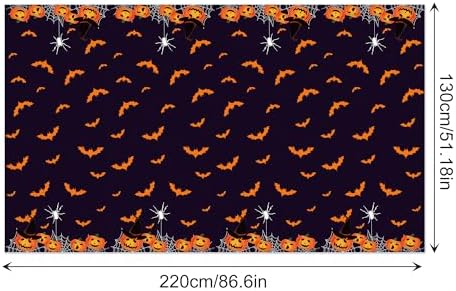 Lide Road 2pcs Halloween Tablecloth 1