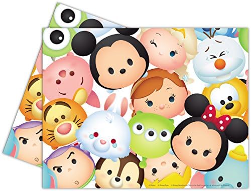 Tsum Tsum Plastic Party Tablecover 1