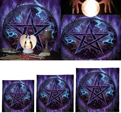 Tarot Tablecloth for Mystical Practice and Divination