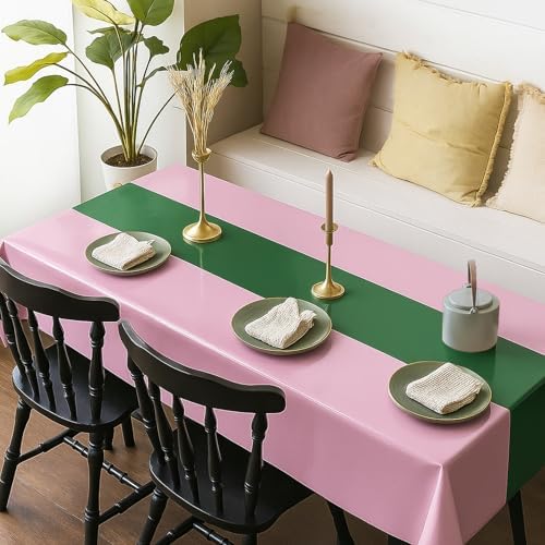 4Pcs 2in1 Witch Party Decorations Tablecloth