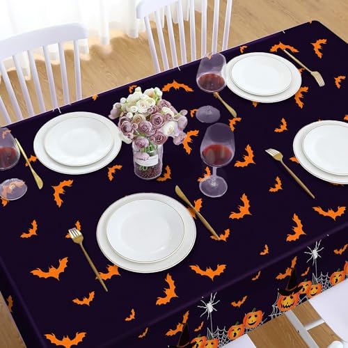 Lide Road 2pcs Halloween Tablecloth 1