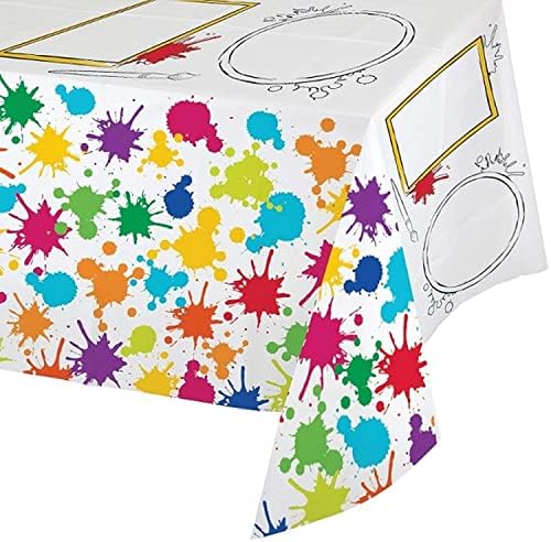 Creative Converting Party Tablecover 54x96 Multicolor