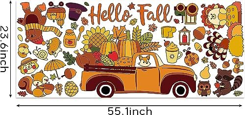 Haooryx Giant Fall Coloring Poster 46x2ft