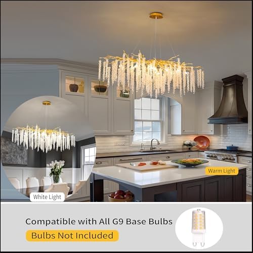 Gold Crystal Tree Branch Chandelier 13 Lights